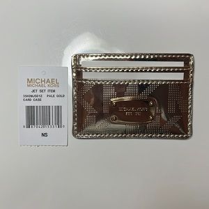 Michael Kors Gold Cardcase